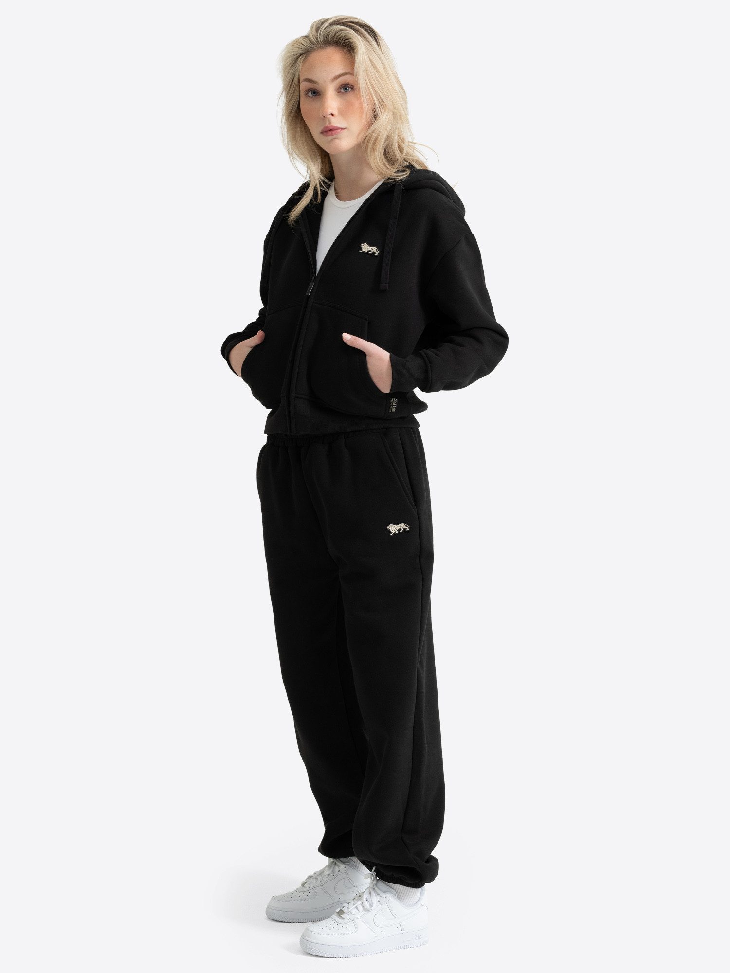Lonsdale Trainingsanzug SUNRIDGE (2-tlg), für Erwachsene geeignet, aus Baumwolle und Polyester, bequeme Passform