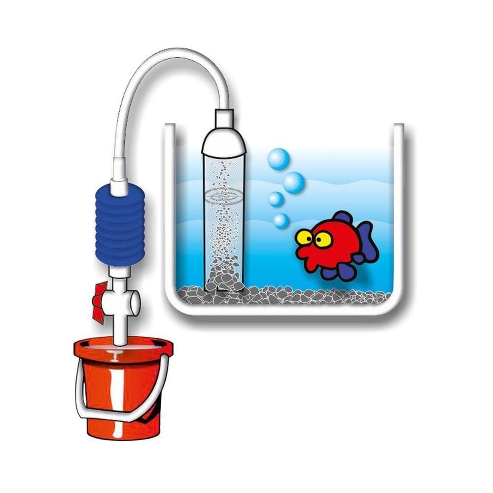 Happet Aquariumfilter Aquarium Bodenreiniger inkl Hahn Mulmsauger Mulmglock günstig online kaufen