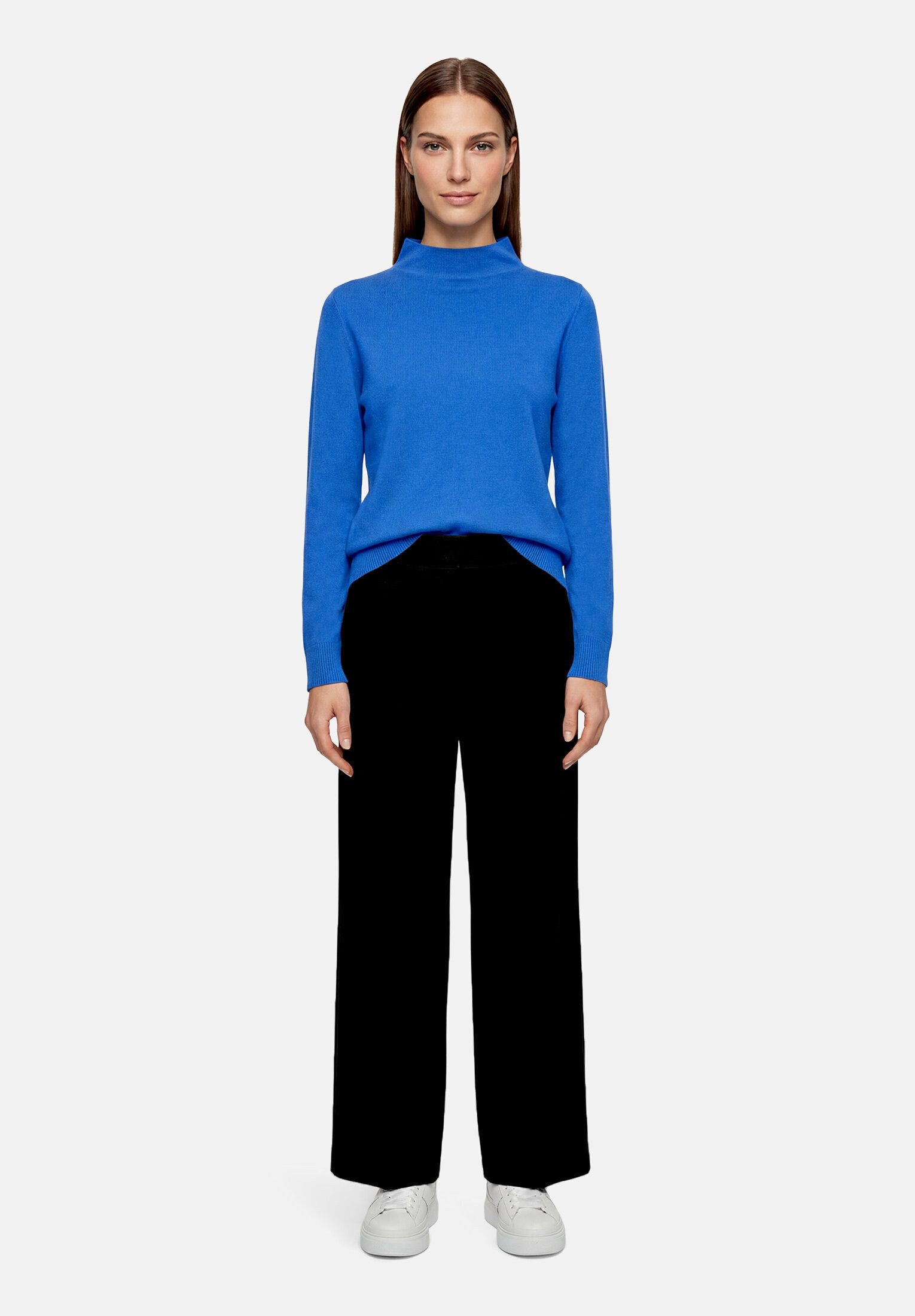 Betty Barclay Strickpullover Damen mit Stehkragen (1-tlg)