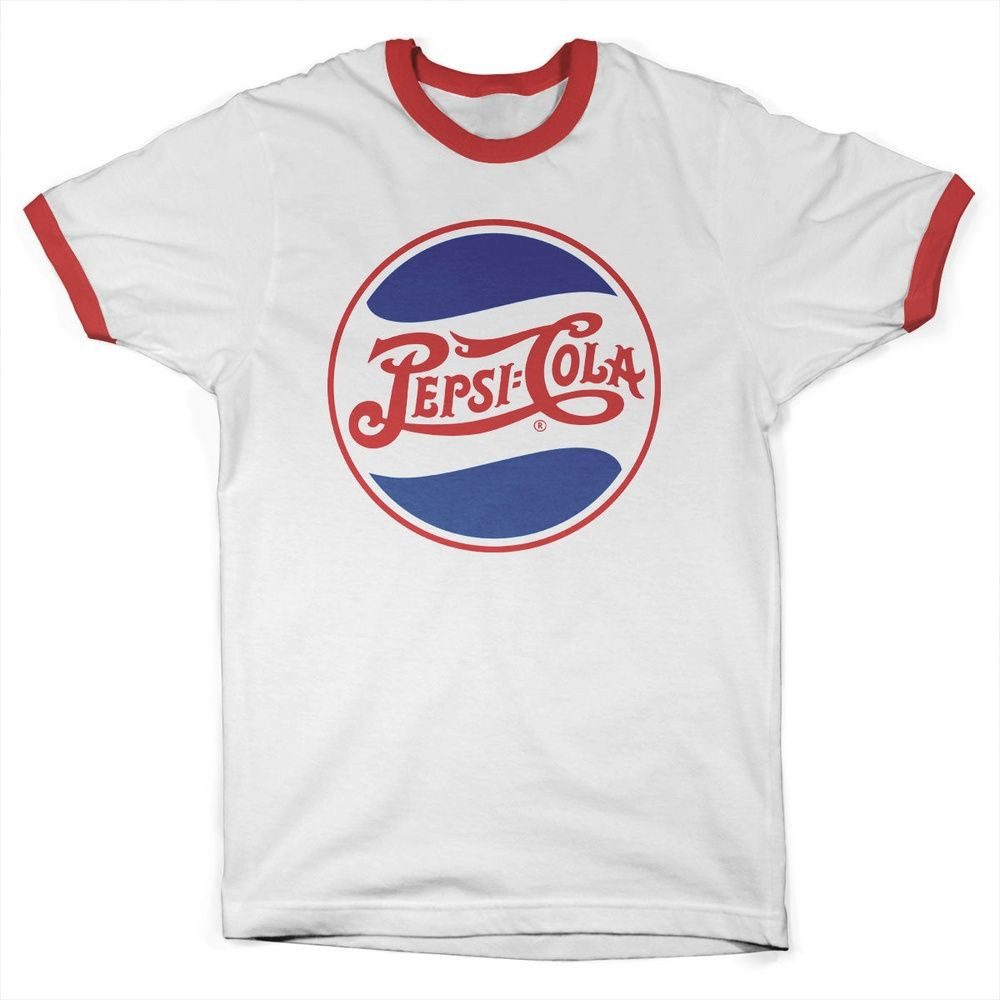 Pepsi Co T-Shirt Retro Logo Ringer günstig online kaufen