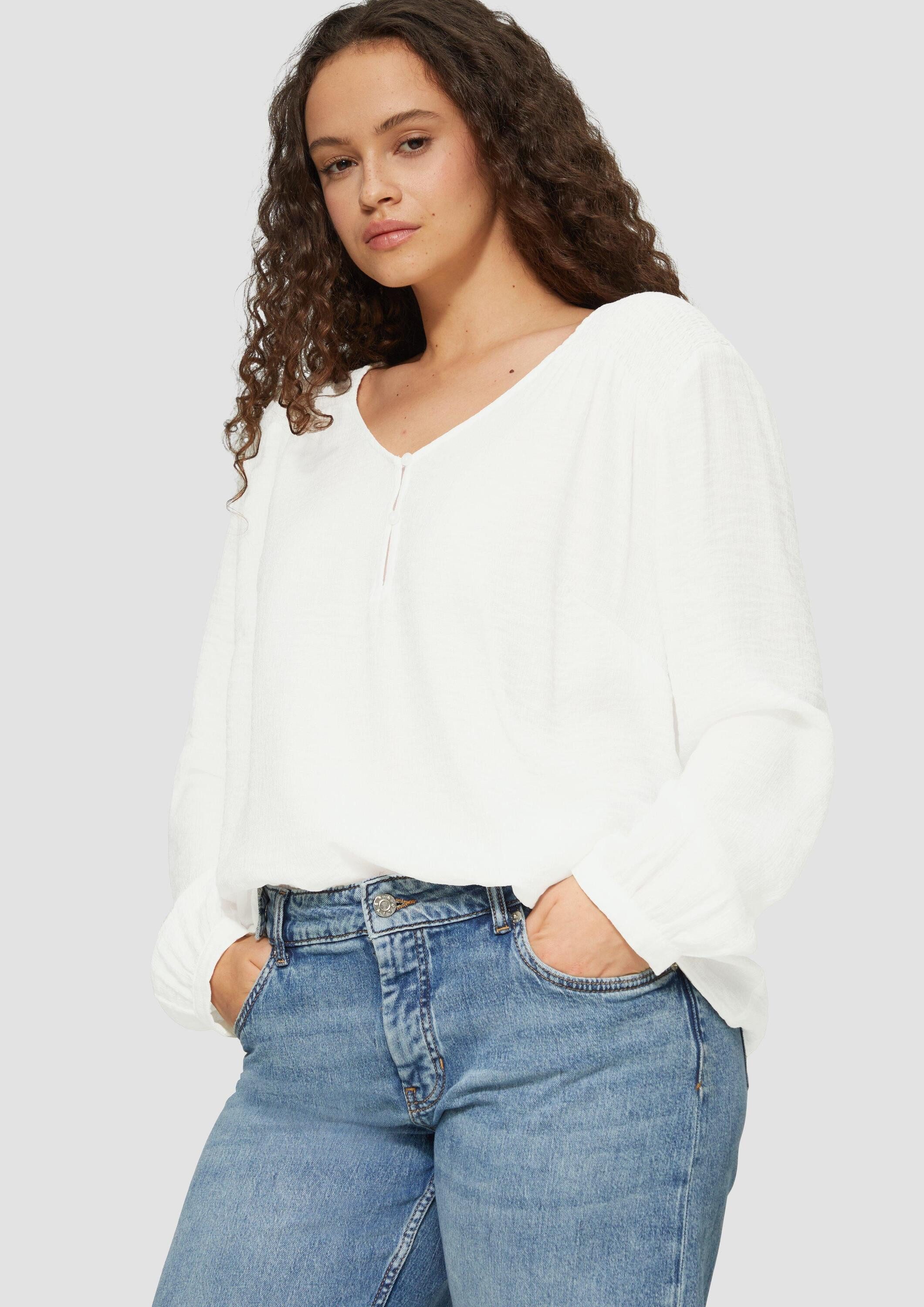 Langarmbluse Bluse