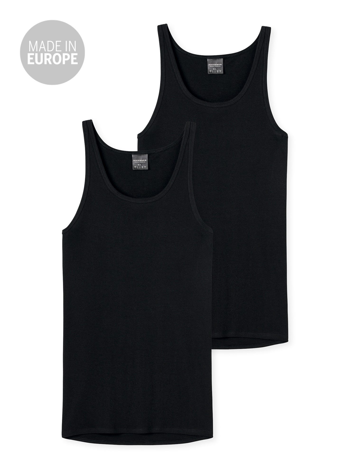 Schiesser Unterhemd Original Classics (2-St) Tank-top unterhemd unterzieh-s günstig online kaufen