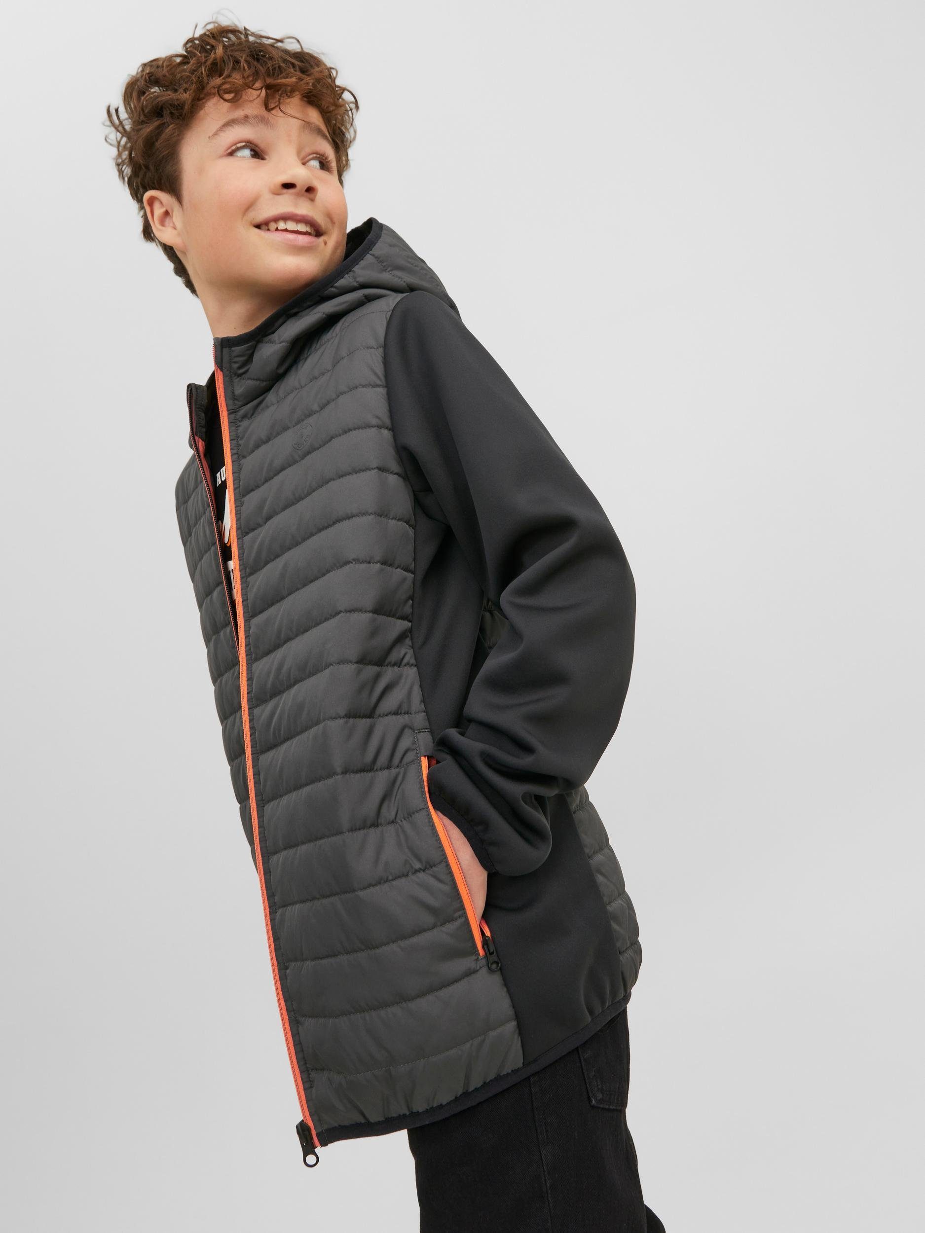 Jack Outdoorjacke asphalt Junior JNR QUILTED & JACKET Jones JJEMULTI