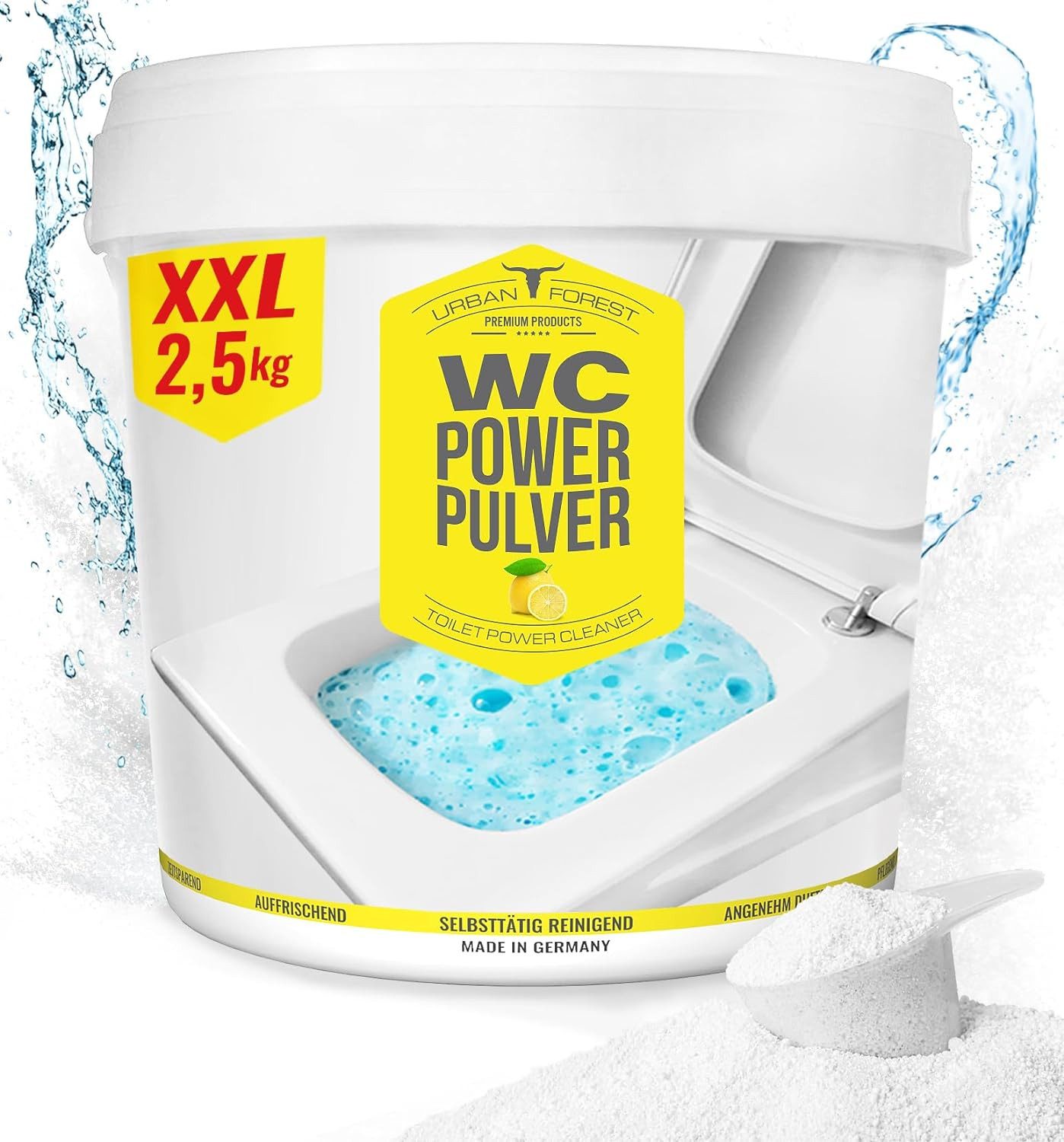 WC Reiniger, Intensivschaum, WC Power Reiniger, WC Zauberschaum Allzweckreiniger