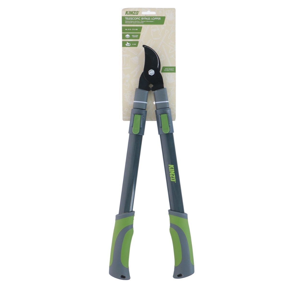 Kinzo Gartenschere Kinzo Teleskop Astschere 5178CM