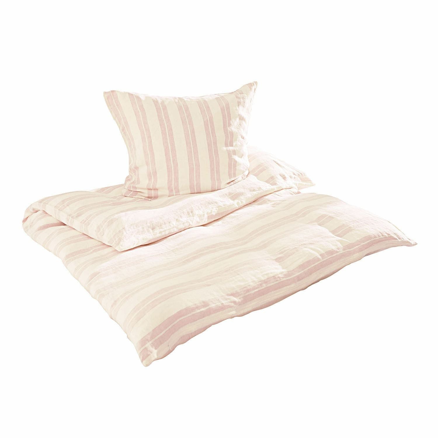 Mirabeau Bettwäsche Bettwäsche Dordogne rosa/creme, 100% günstig online kaufen