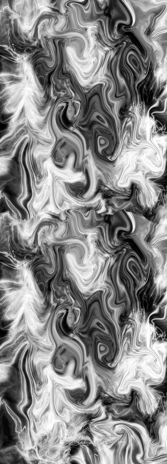 queence Vinyltapete Maya, glatt, Farbverlauf, abstrakt, bedruckt, gemustert, 90x250cm, selbstklebend, kinderleichte Anbringung, Sticker