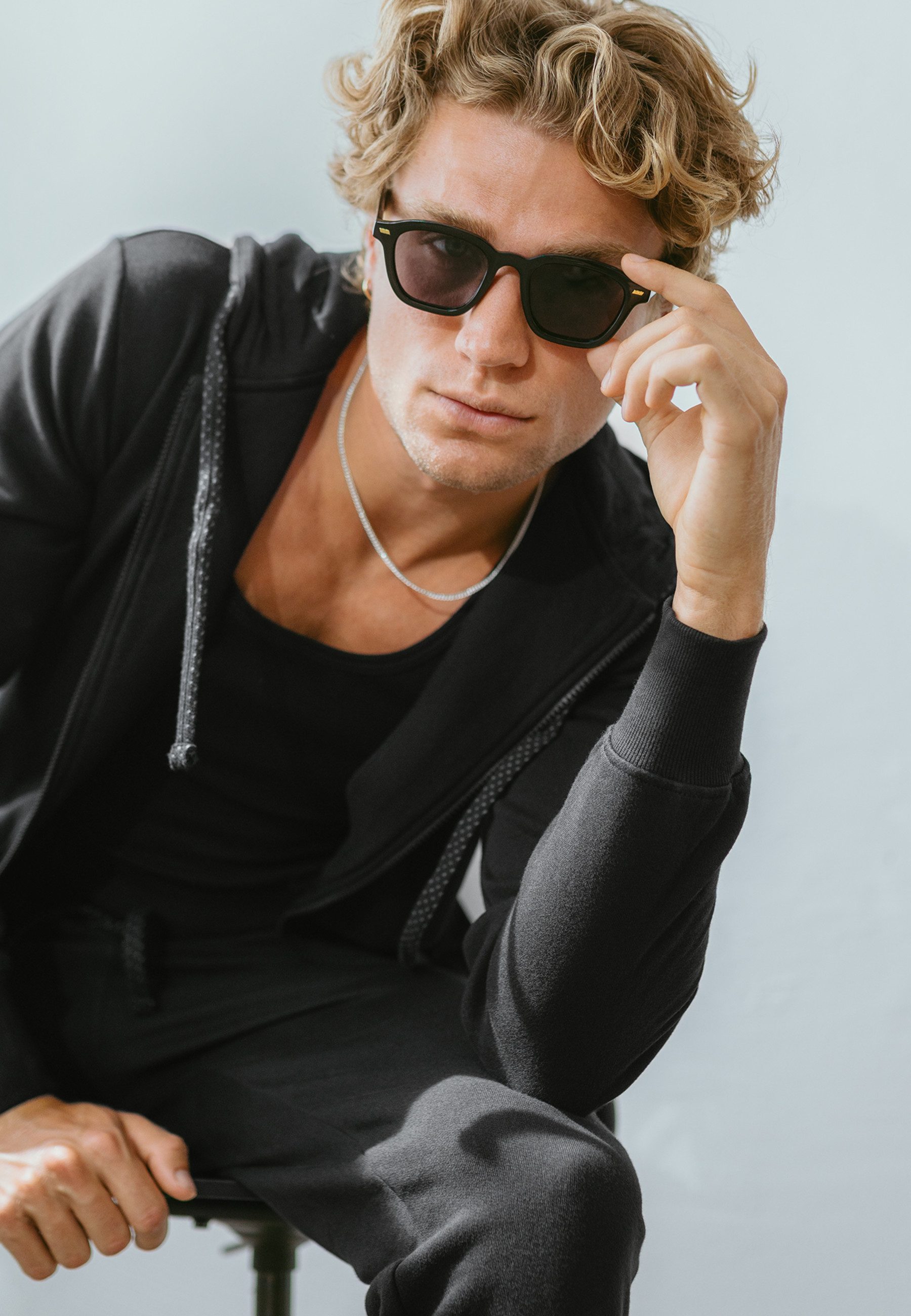 LIVING CRAFTS Kapuzensweatjacke CAMERON GOTS zertifiziert
