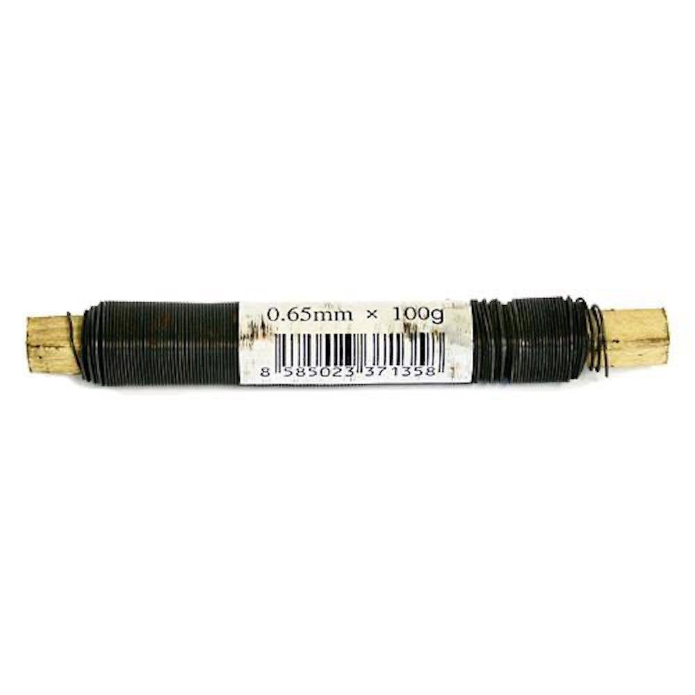 Gartenzaun Draht, Gartendraht, Bindedraht, Basteldraht, 0,65mm 100g