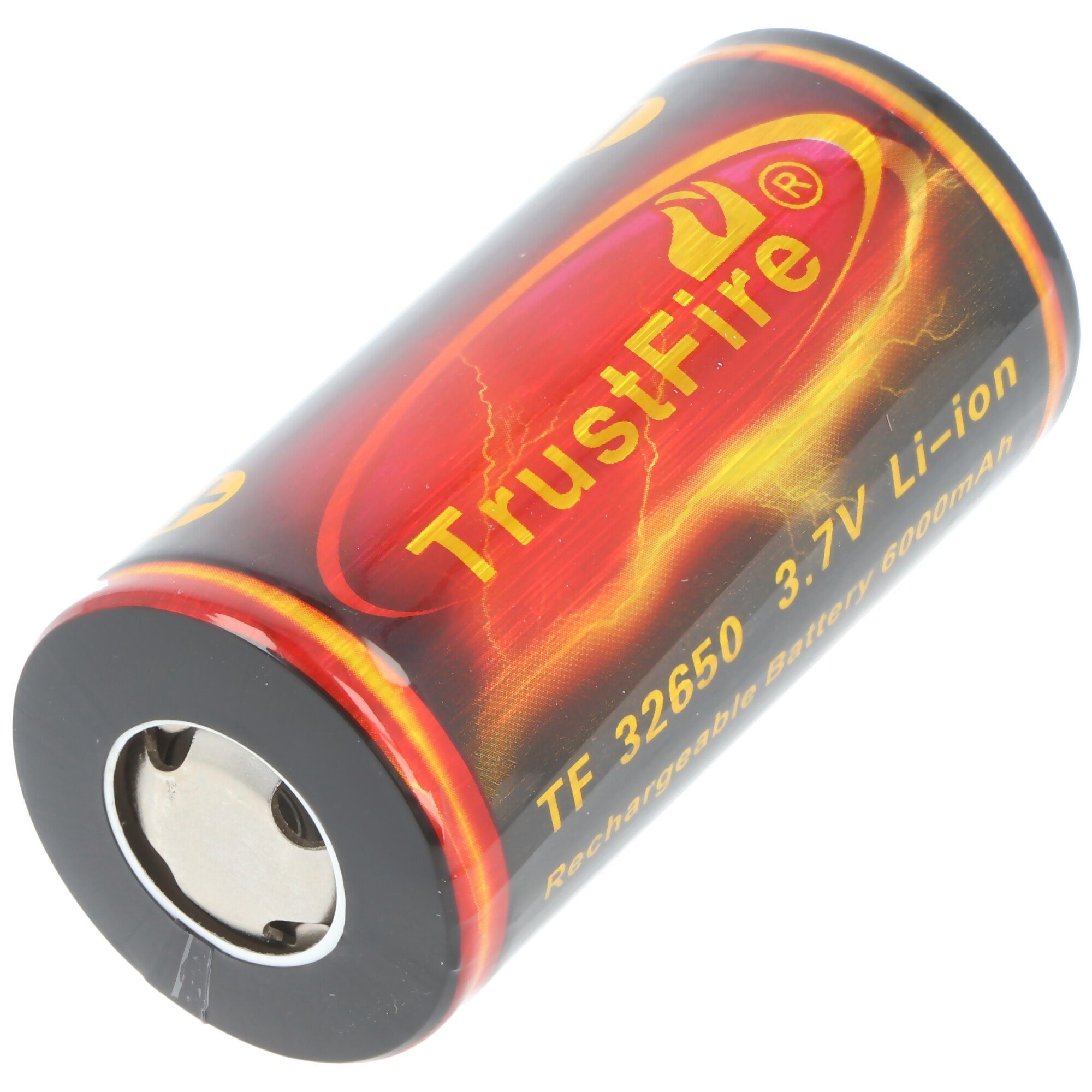 Akku 6000mAh 6000 (3,6 mAh Trustfire Trustfire Stück 68,6x32,85mm, 2 V) 32650