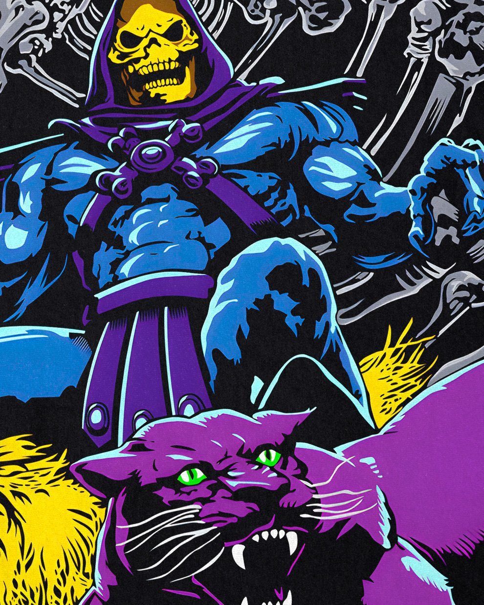 style3 T-Shirt Evil Panthor he-man skeletor günstig online kaufen