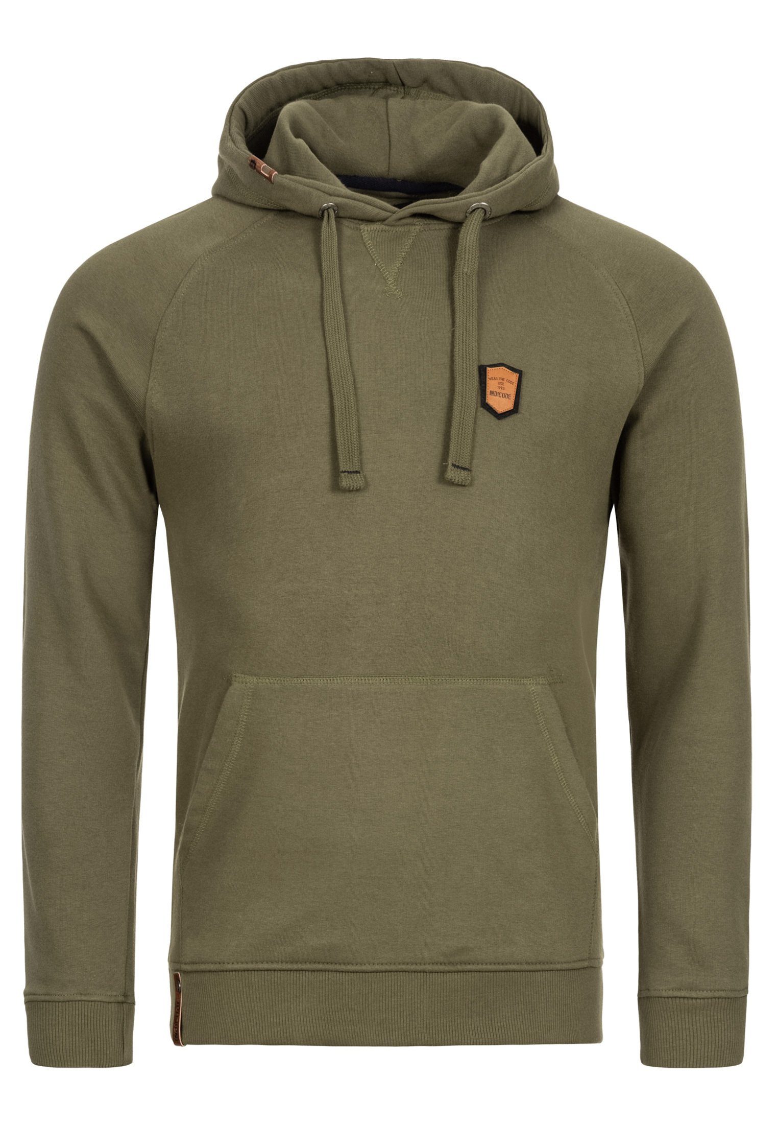 Indicode Hoodie Litcham Army