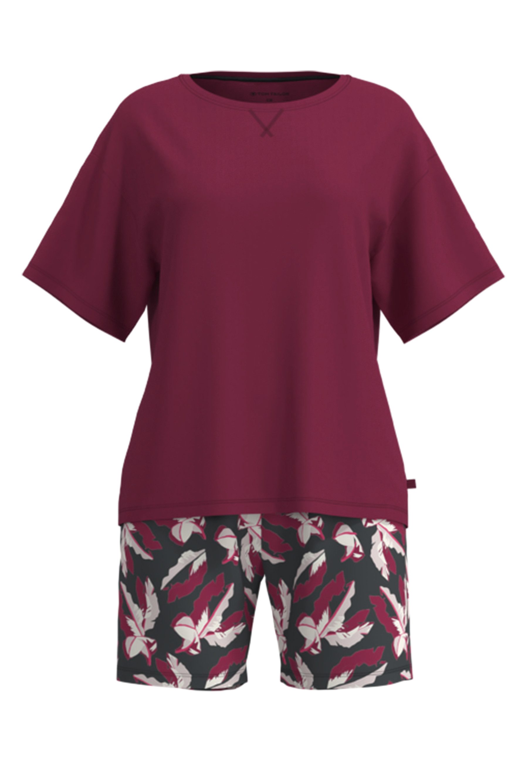 TOM TAILOR Shorty atmungsaktiv, Viskosenmix