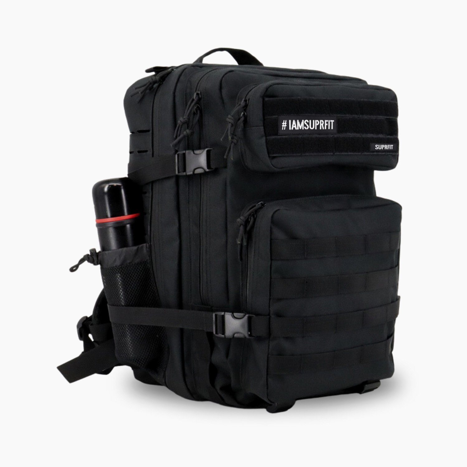 SF SUPRFIT Sportrucksack Military Backpack - Black, Öffnet sich flach bis z günstig online kaufen