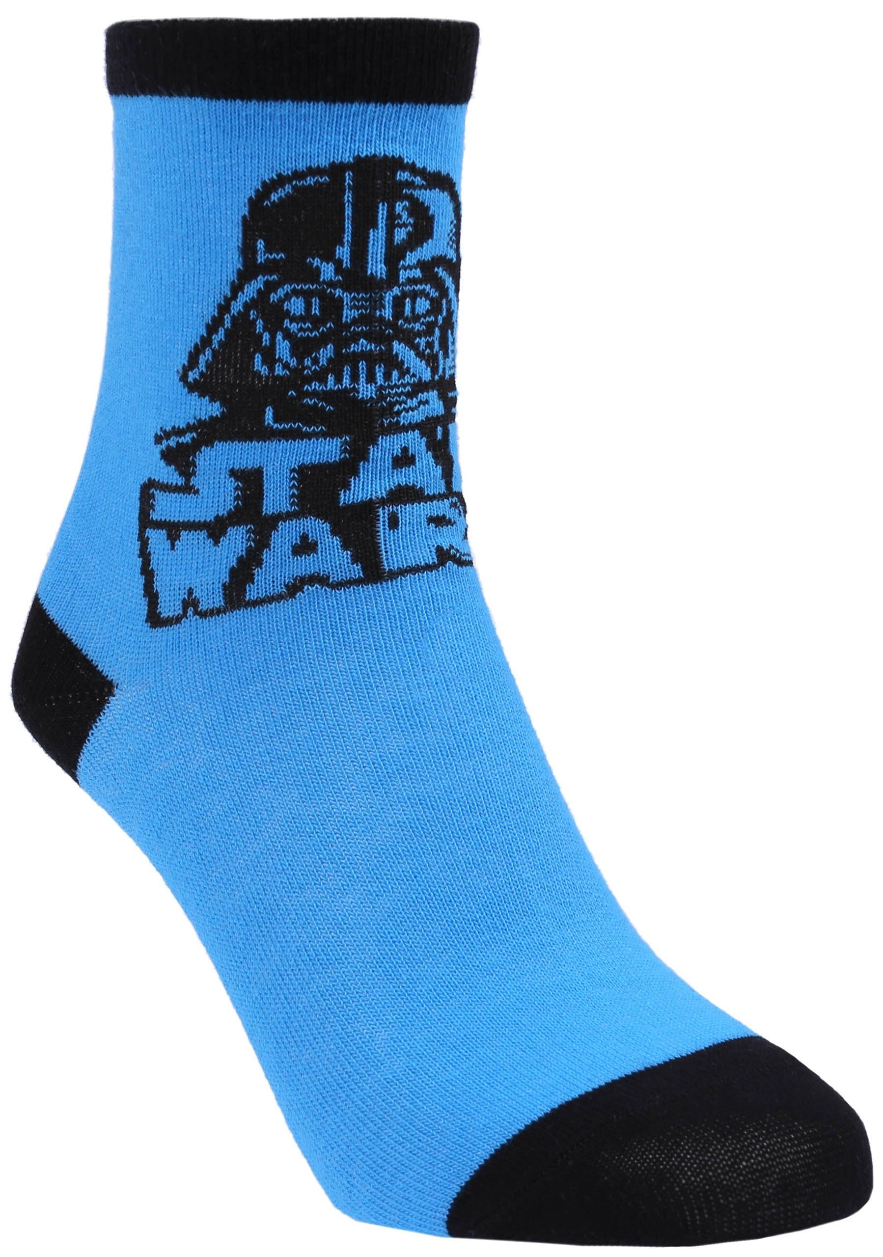 Sarcia.eu Haussocken Blau-schwarze Носки STAR WARS DISNEY 23/26 EU