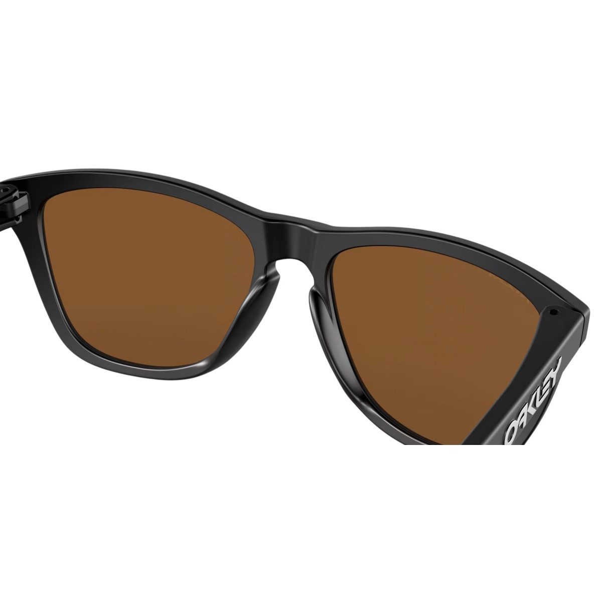 Oakley Sonnenbrille Frogskins (Glasfarbe: Prizm violet) matt schwarz/violett 9013H6