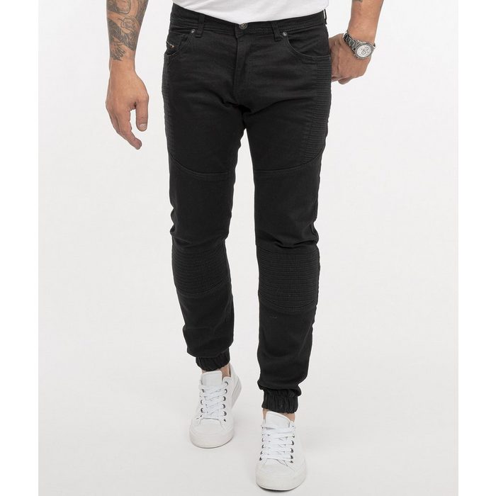 Rock Creek Tapered-fit-Jeans Herren Jeans Jogger-Style RC-2187