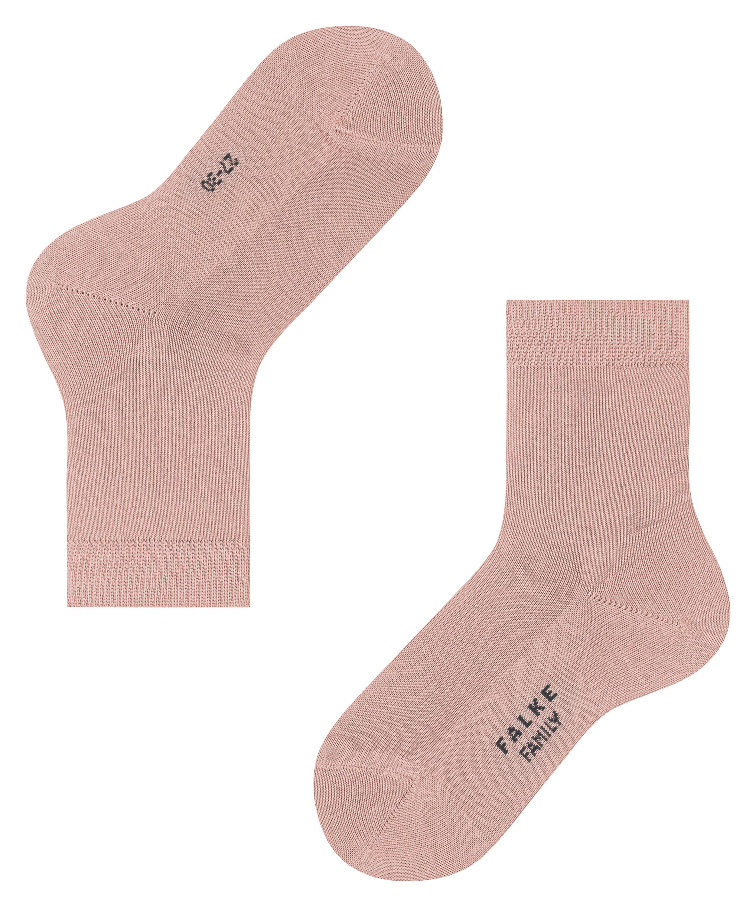 FALKE (8667) (1-Paar) Socken Family mistyrose