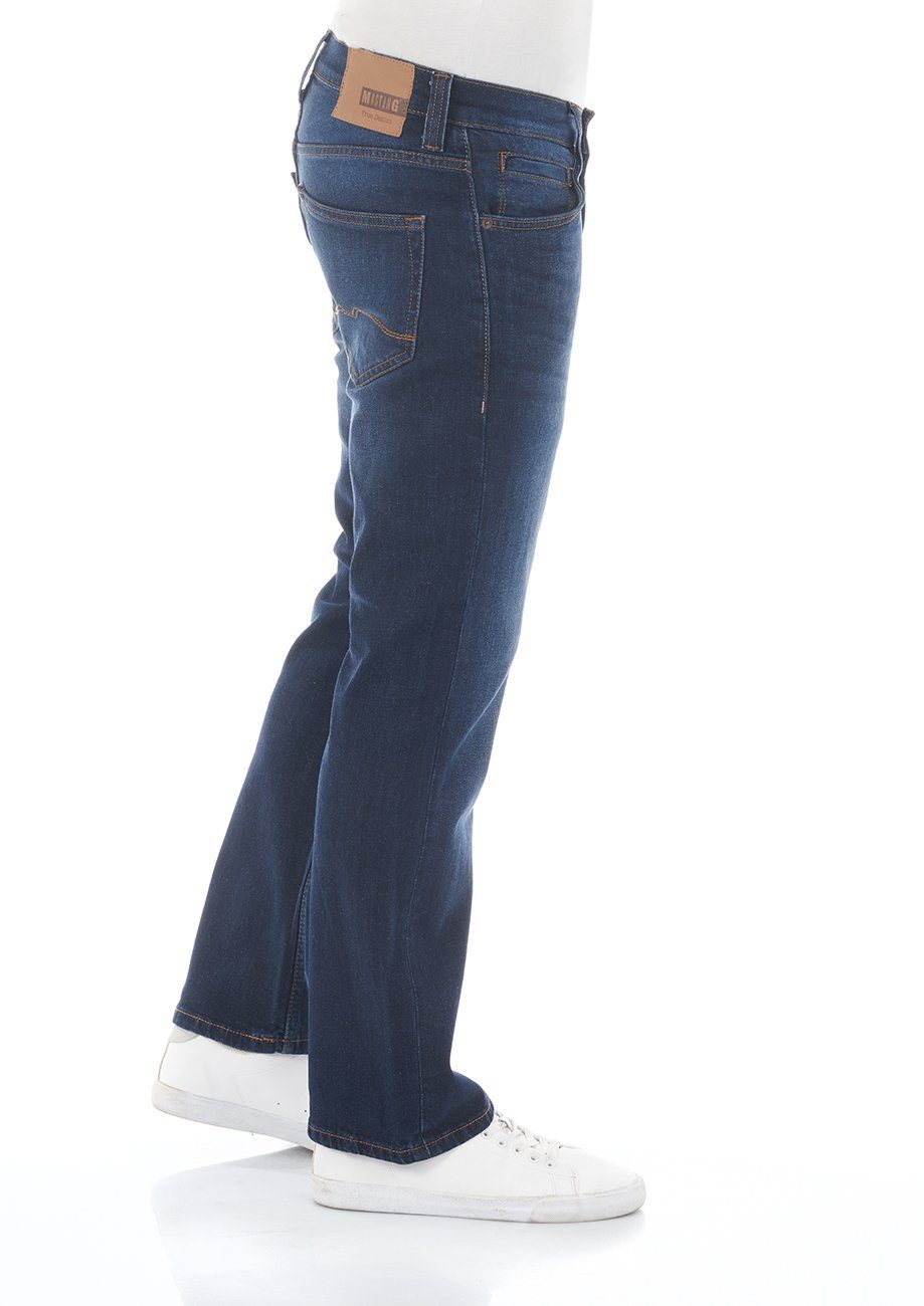 Denim Blue Hose Dark Stretch Denim MUSTANG Jeanshose Herren mit Boot Cut (982) Oregon Bootcut-Jeans