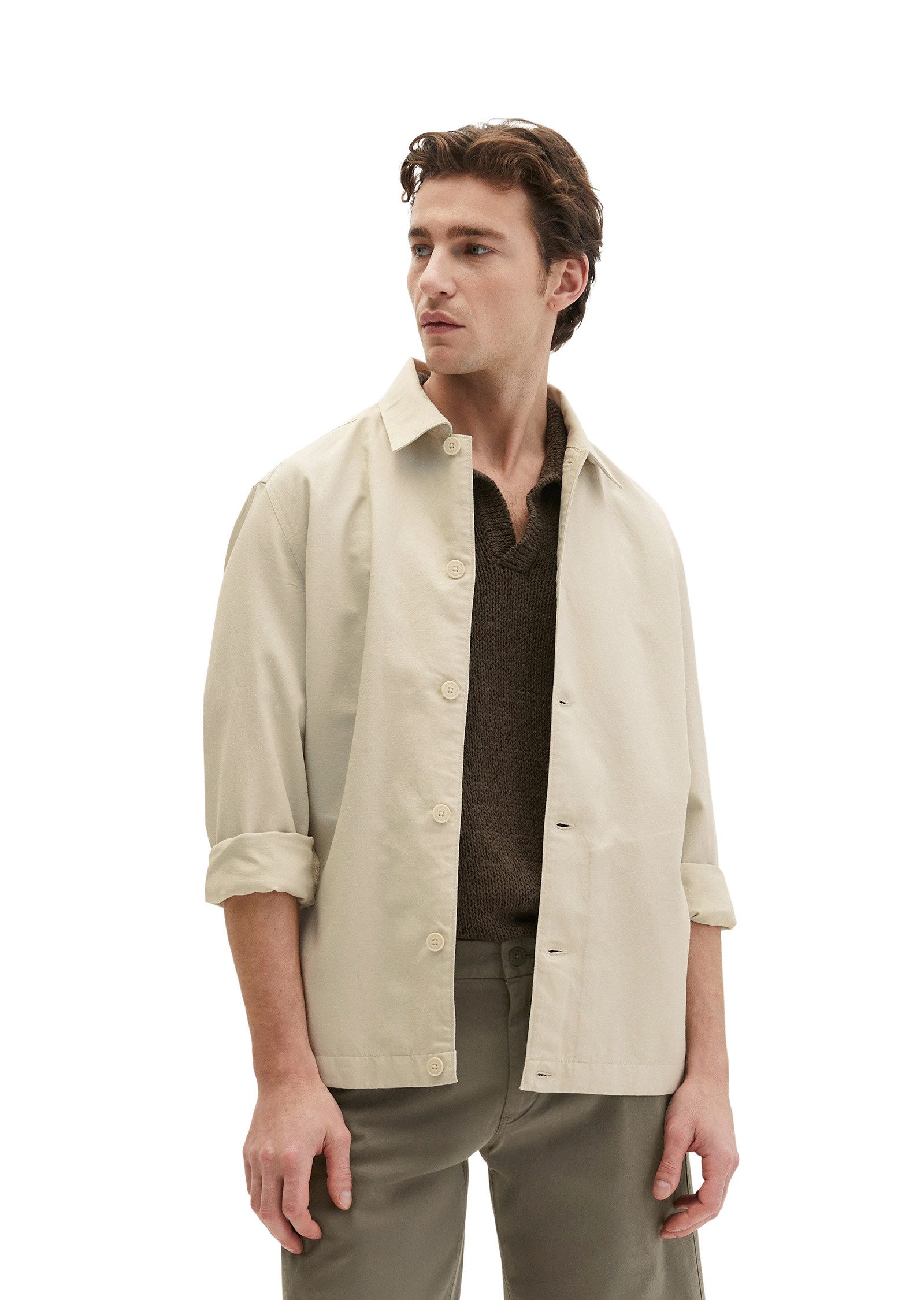 Marc O'Polo Kurzjacke aus TENCEL™ Lyocell -Leinen-Mix