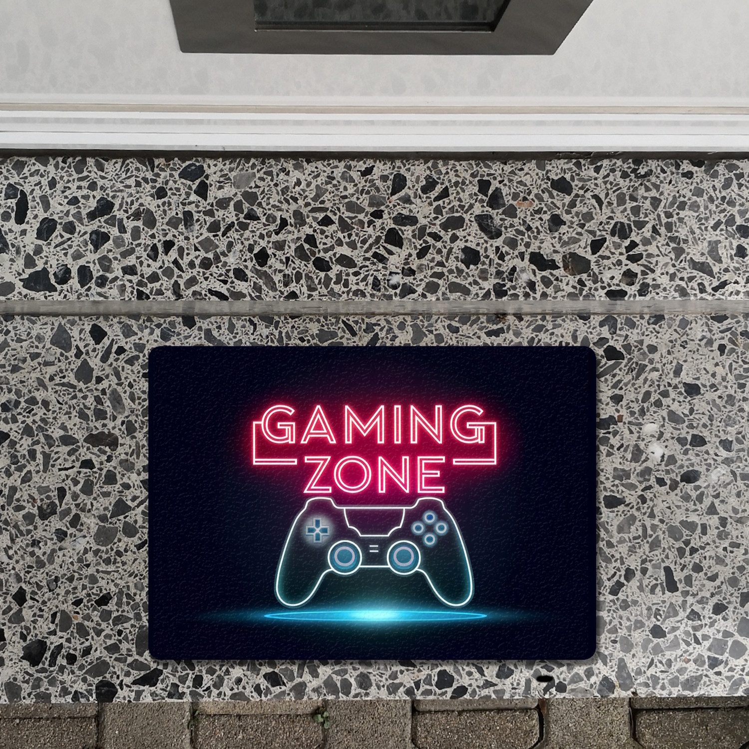 speecheese Fußmatte Gaming Zone Controller Fußmatte in 35x50 cm ohne Rand i günstig online kaufen