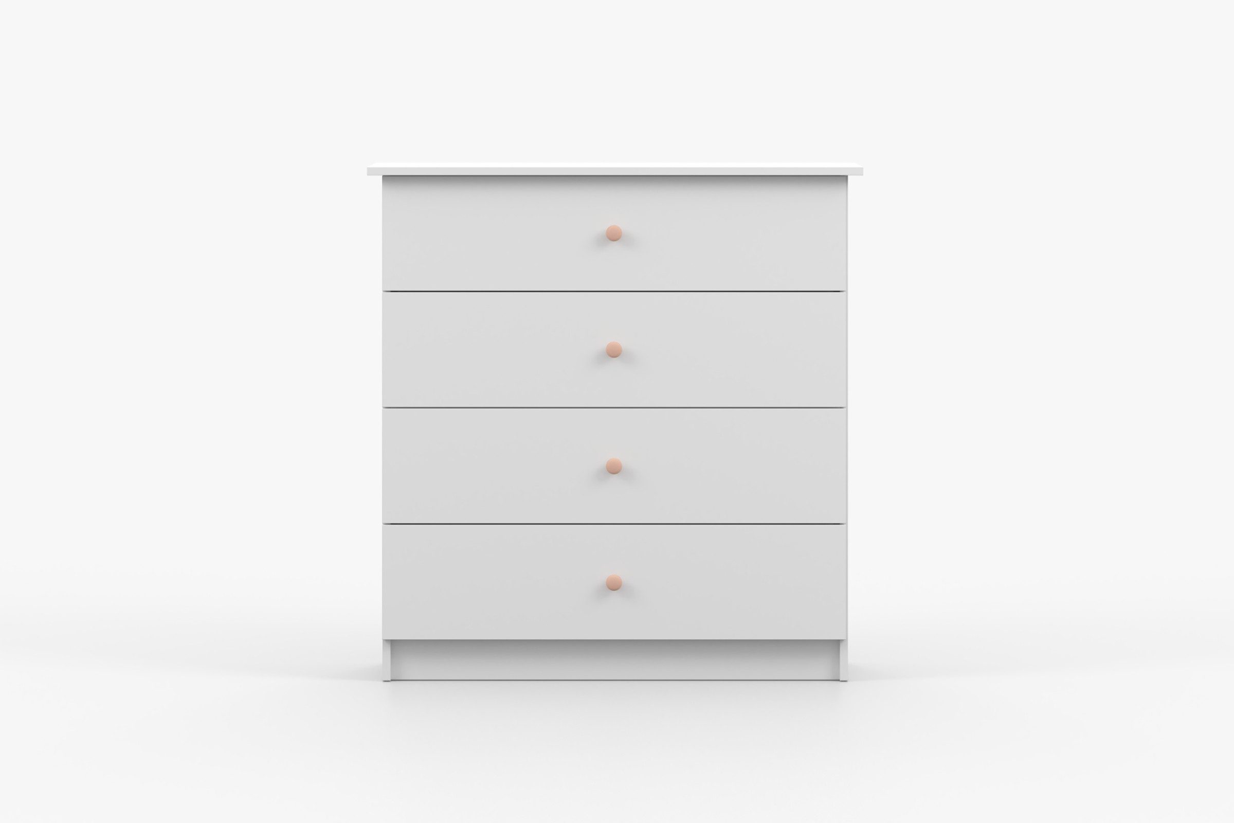 Deine Möbel 24 Jugendzimmer-Set OSCAR C Kinderzimmer-Set Kinderzimmer, (ganz in Weiß / Cashmere, Griffe: Rosa / Anthrazit OSCAR-Kollektion, 6-tlg., ganz in Weiß / Cashmere, Griffe: Rosa / Anthrazit OSCAR-Kollektion), Jugendzimmer Jungenzimmer Mädchenzimmer