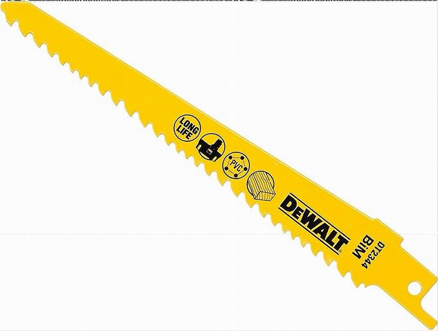 DeWalt Säbelsägeblatt DeWALT Säbelsägeblatt BIM für Holz 152mm 5er-Pack DT2344-QZ