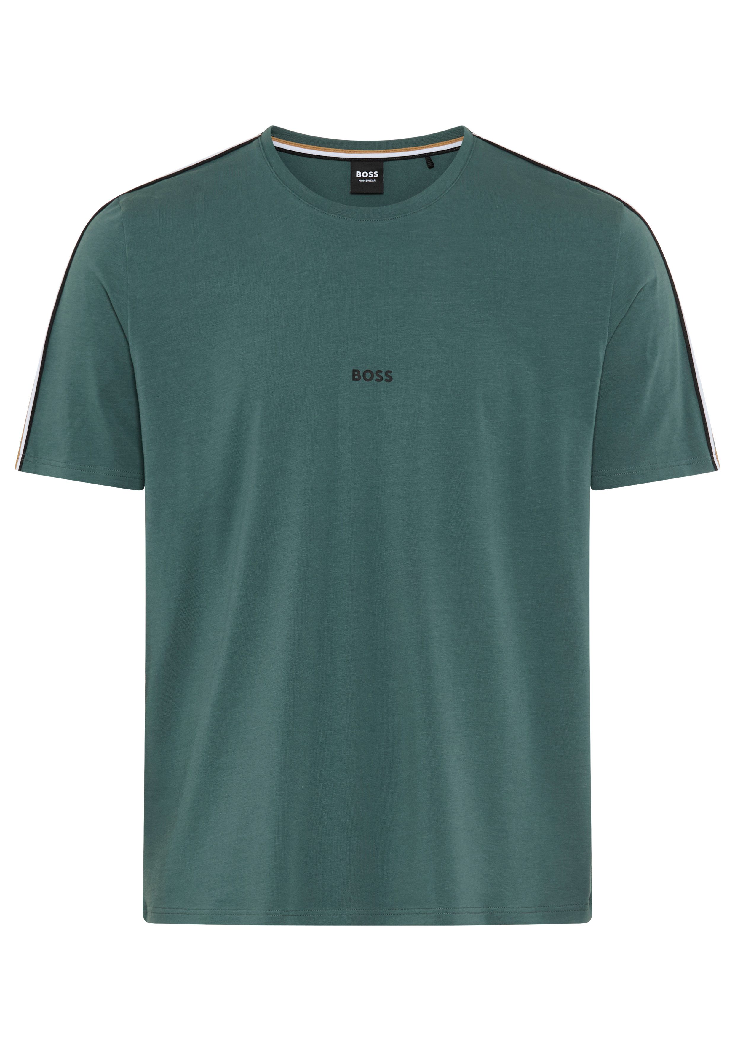 BOSS T-Shirt Unique aus elastischer Baumwolle mit Tape-Details, regular fit günstig online kaufen