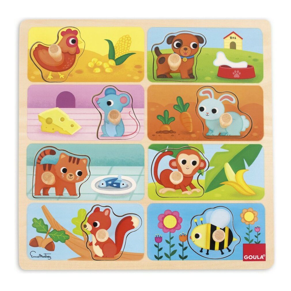 Diset Puzzle Puzzle My Favourite Food Holz, Puzzleteile