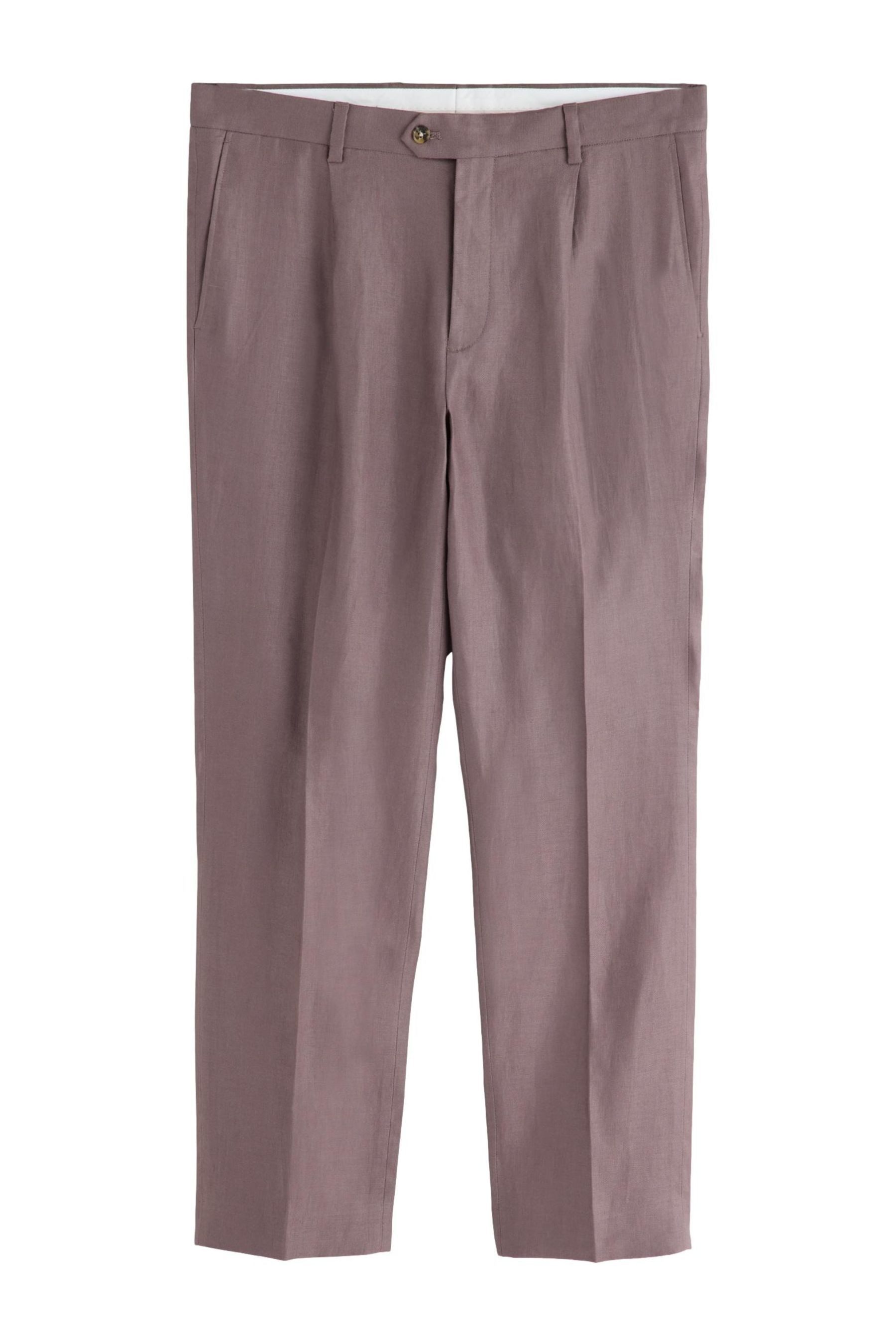 Anzughose N. Premium Tailored Fit Anzughose aus 100 % Leinen
