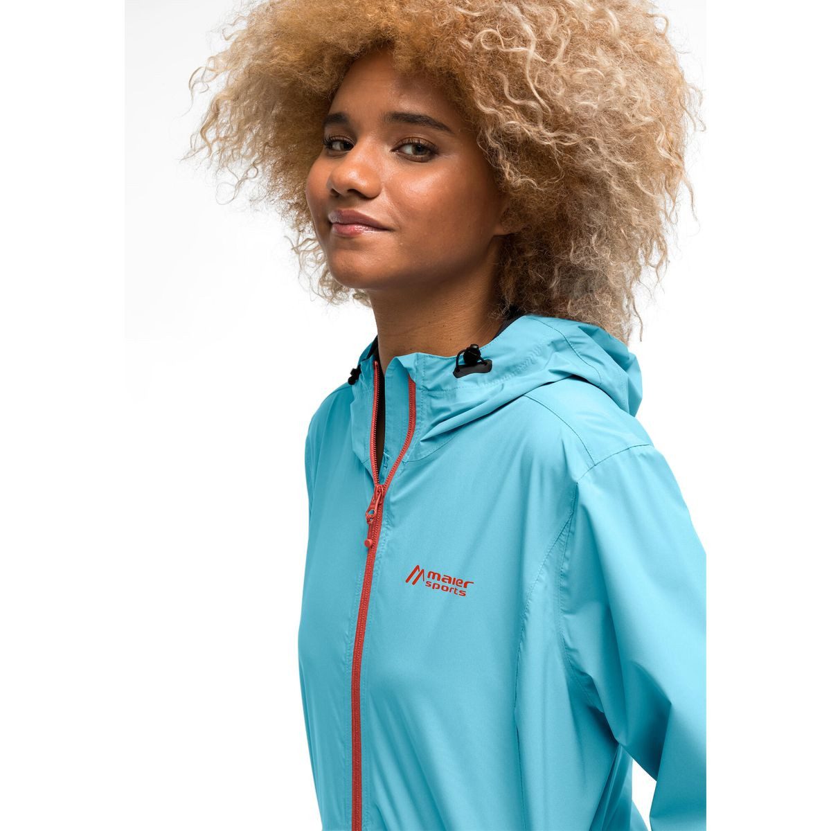 Maier Sports Outdoorjacke Tind Eco Women Minimalistische 2,5-Lagen-Jacke für Wanderungen und Touren
