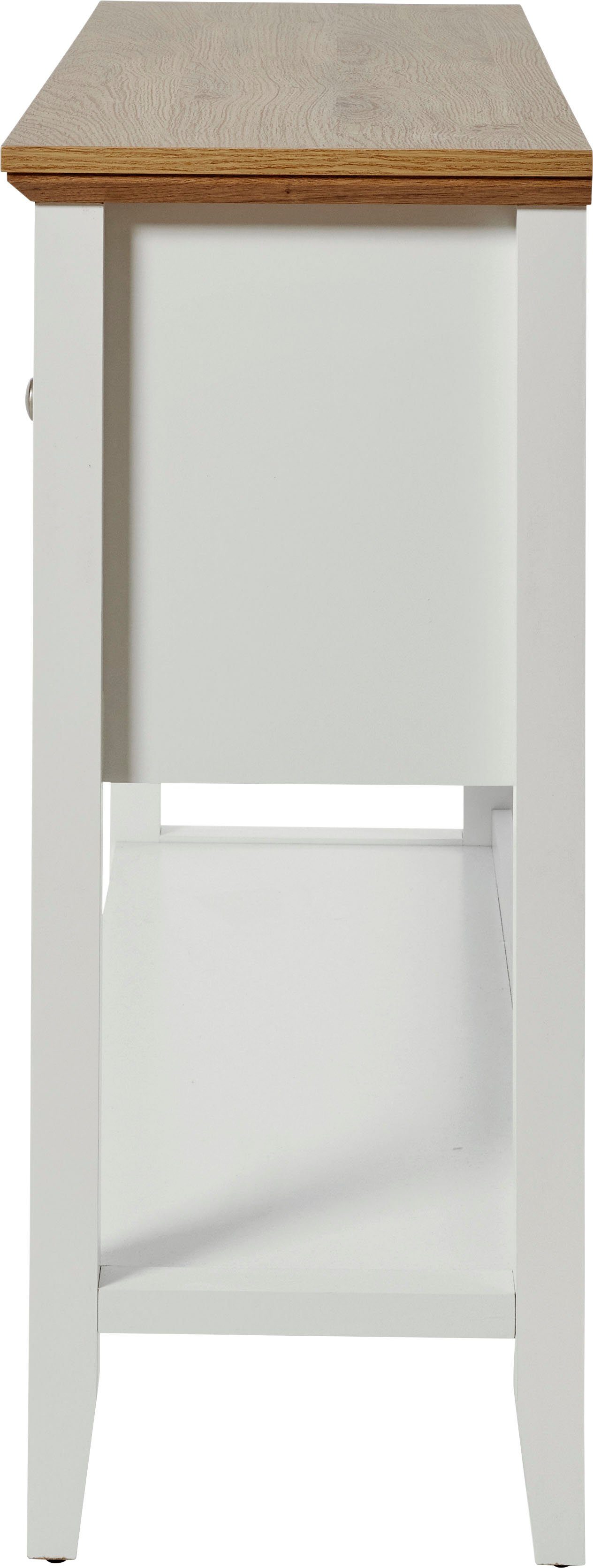 Schubladen CLASSIC Türen, CONSOLE Konsolentisch Ablage, Jahnke 2 cm 2 110, Konsolentisch, 1 und 112x34x81,8