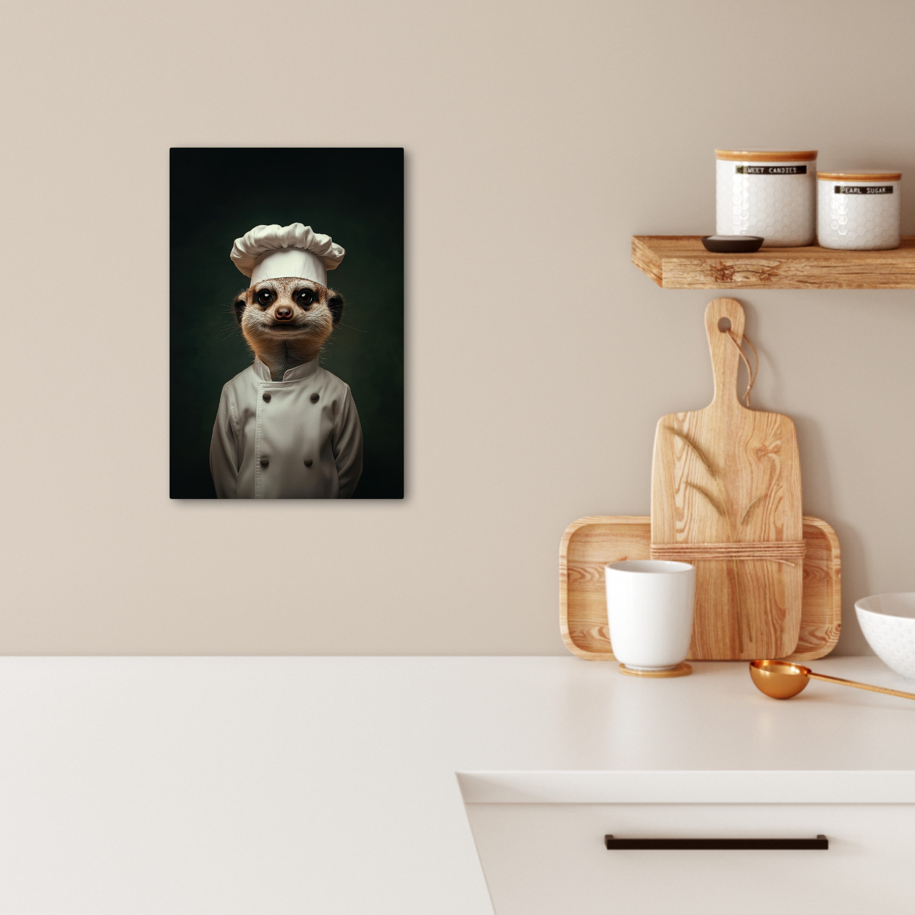 OneMillionCanvasses® Leinwandbild Tier - Koch - günstig online kaufen