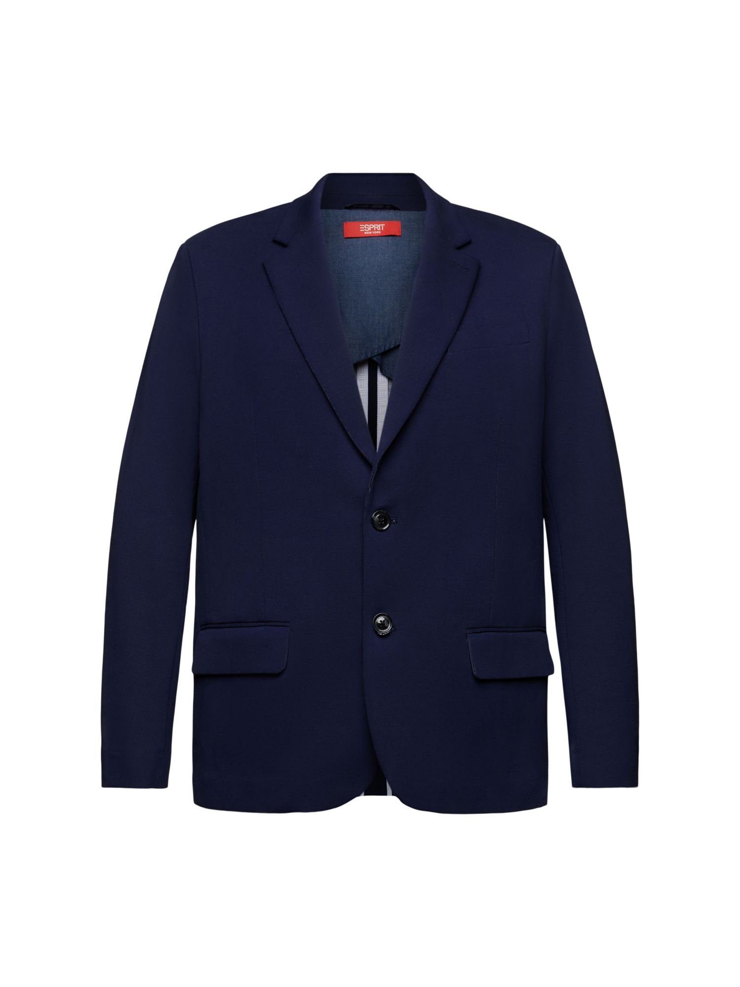 Esprit Sakko Einreihiger Jersey-Blazer