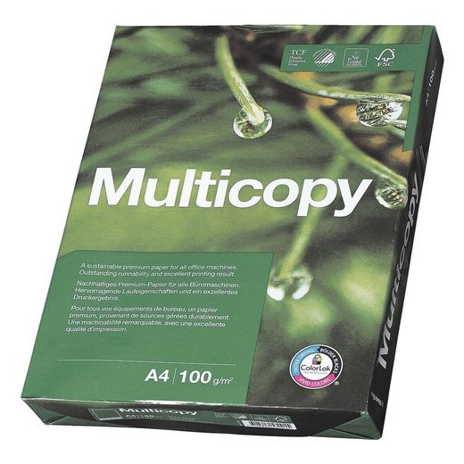 MULTICOPY Druckerpapier »MultiCopy«, Format DIN A4, 100 g/m²