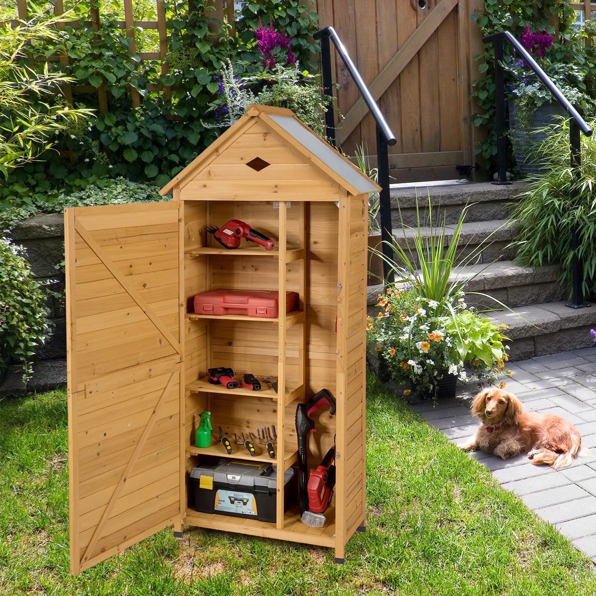 COSTWAY Geräteschrank (1-St) Geräteschrank, Geräteschuppen, mit günstig online kaufen