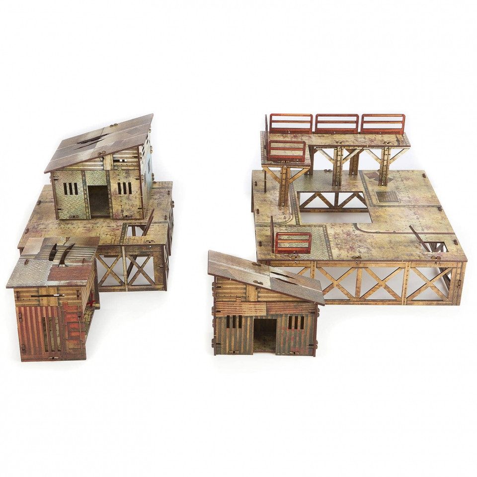 e-Raptor Spiel, Constructions Set - Metal City - englisch