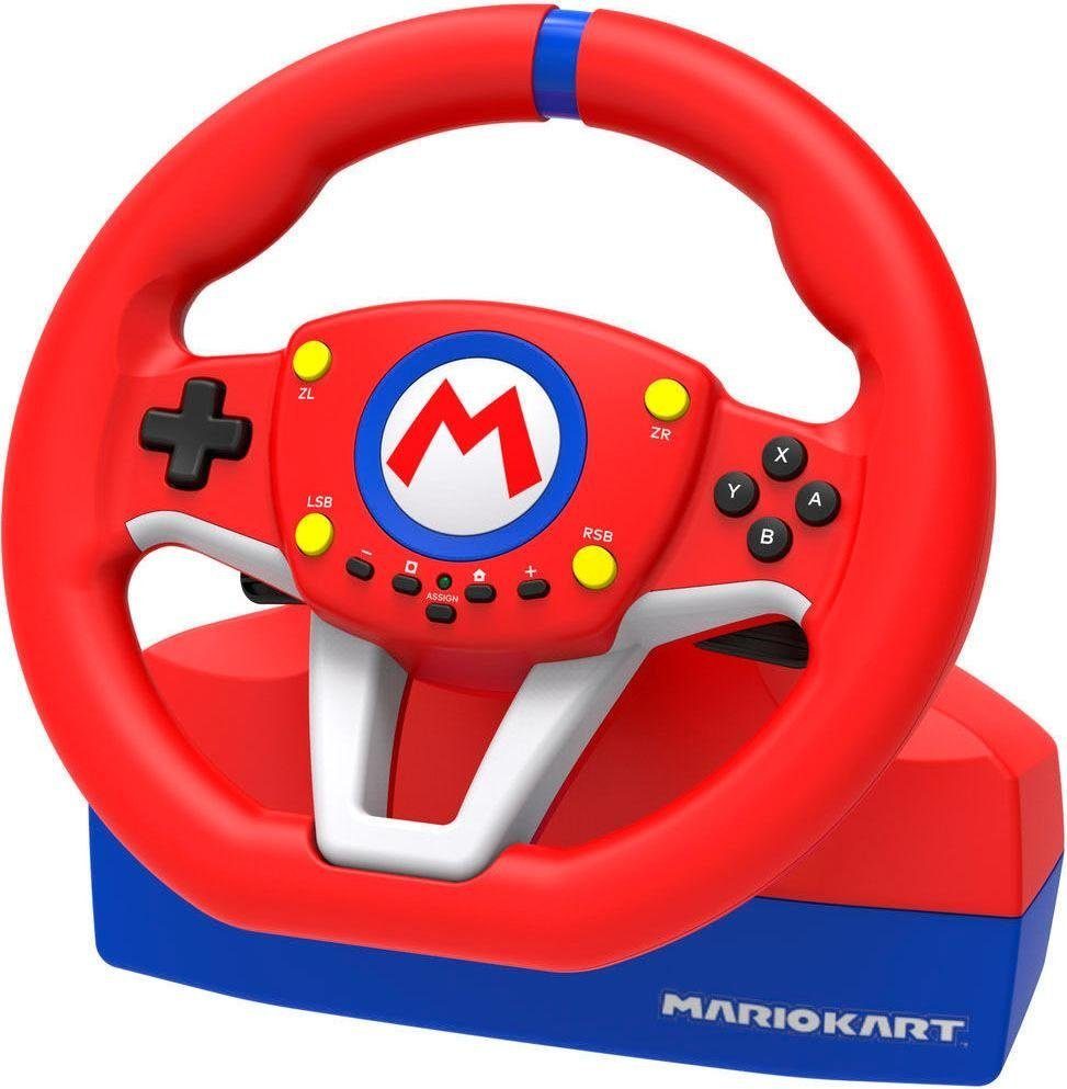 Hori Mario Kart Pro MINI Gaming-Lenkrad, Kompatibel mit Rennspielen auf der  Switch