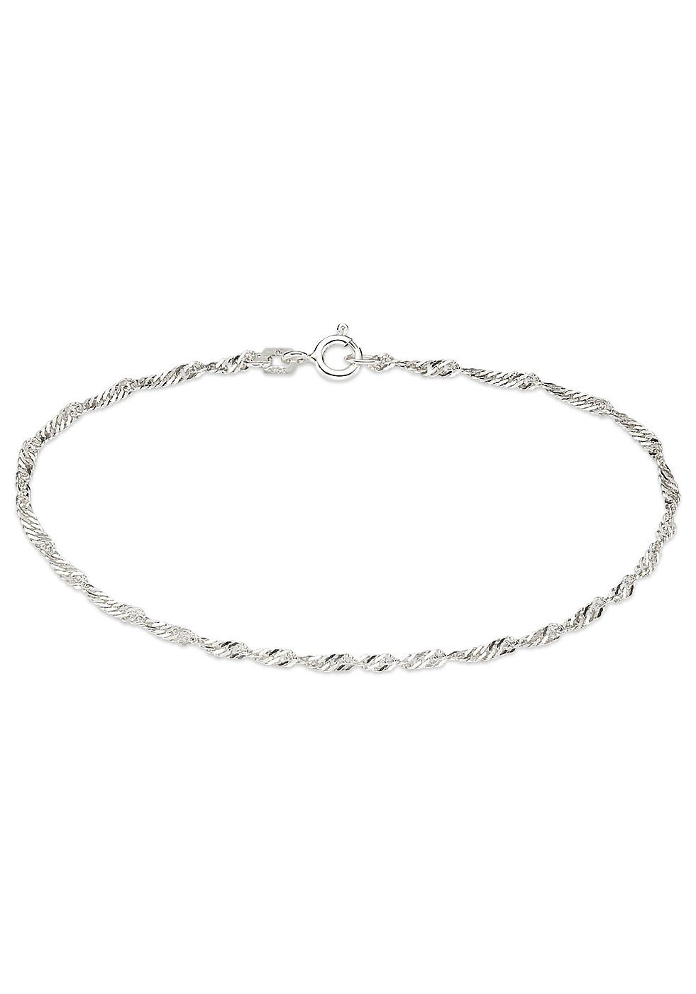 Bruno Banani Armband Ювелирные изделия Geschenk Silber 925 Armschmuck Armkette Singapurkette, Made in Germany