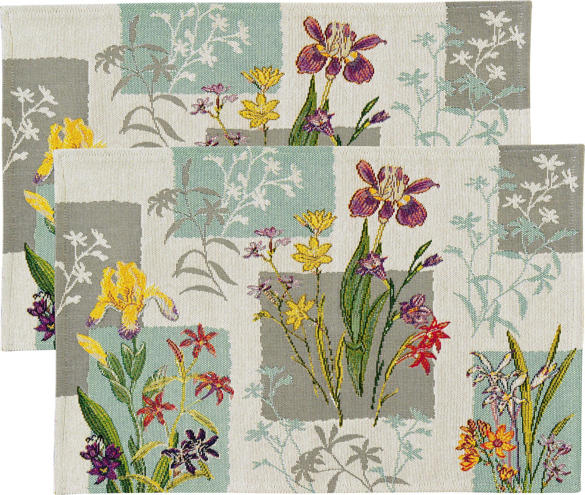 Platzset Tischset "Flowery Patch" 2er-Pack