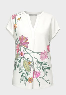 bianca Druckbluse JULIE mit angesagtem Muster in Trendfarben der Saison