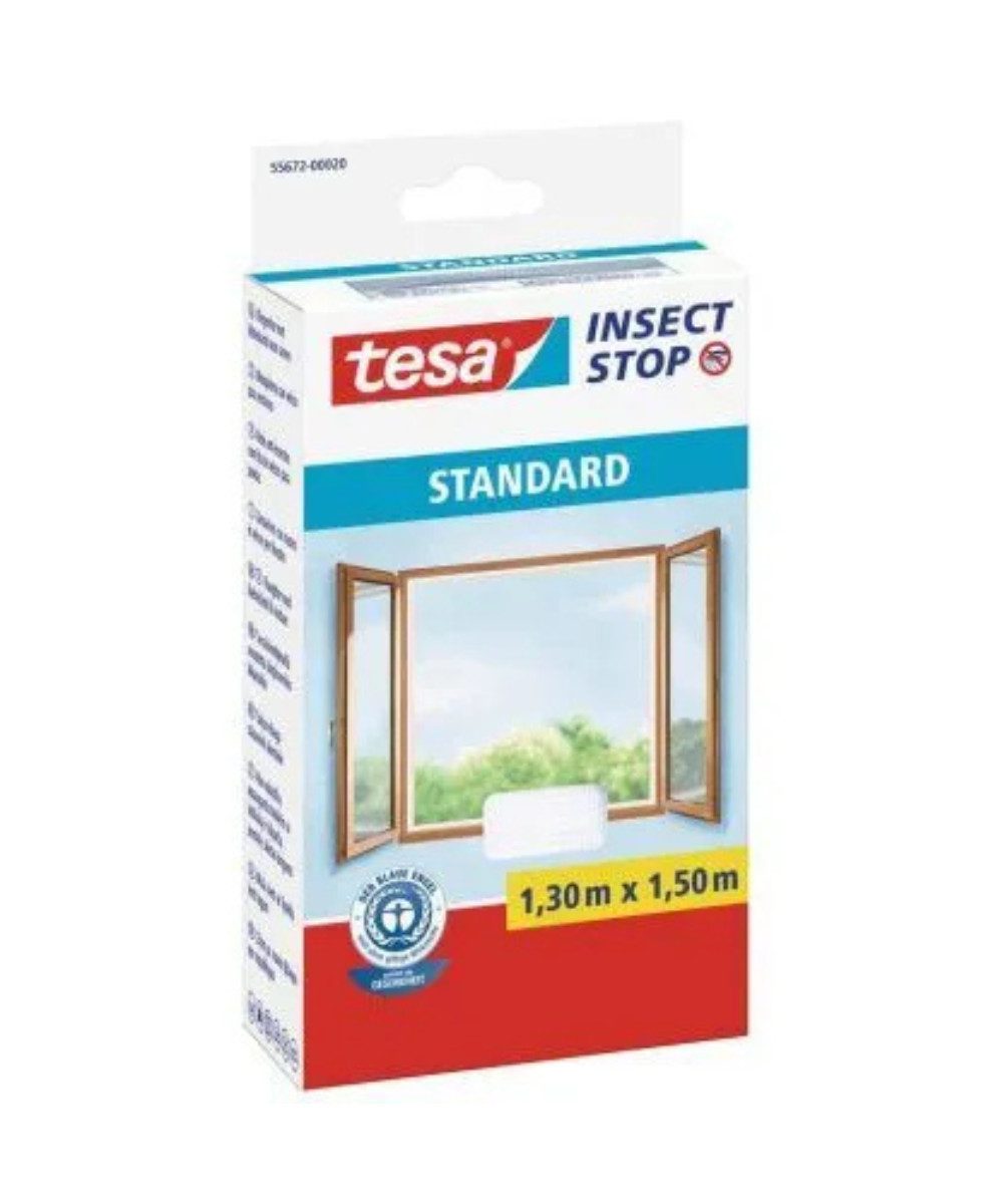 tesa Fliegengitter-Gewebe tesa Fliegengitter Insect Stop STANDARD, (packung, 1-St., Fliegengitter), Blauer Engel UZ34
