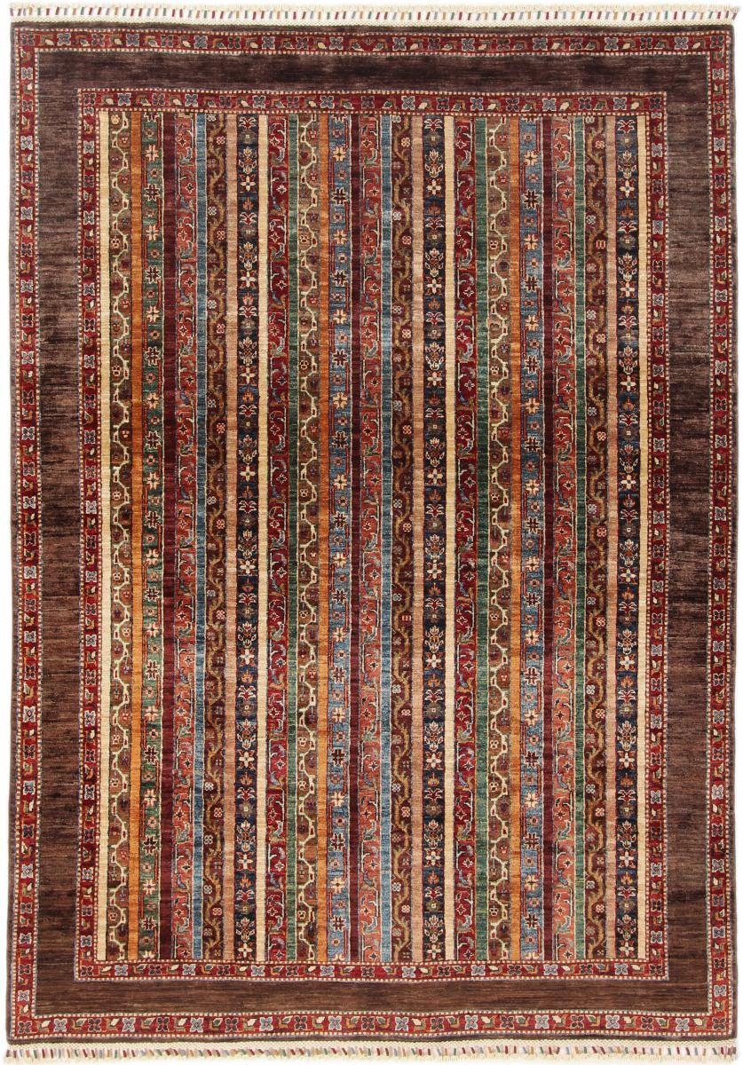Orientteppich Arijana Shaal 174x241 Handgeknüpfter Orientteppich, Nain Trading, rechteckig, Höhe: 5 mm