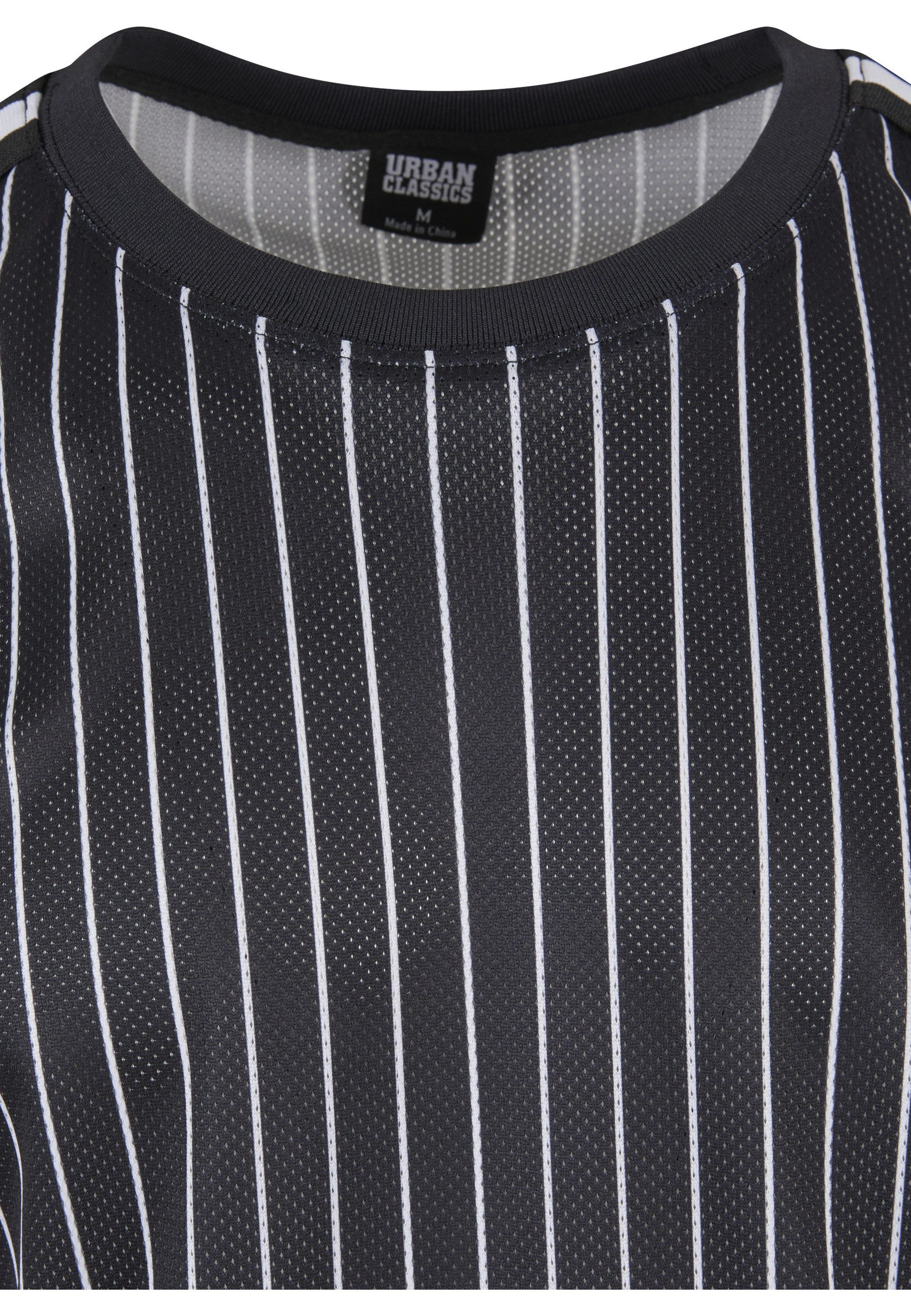 URBAN CLASSICS T-Shirt Urban Classics Herren Oversized Striped Mesh Tee (1-tlg)