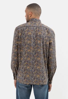 camel active Langarmhemd mit Allover Print Button-Down