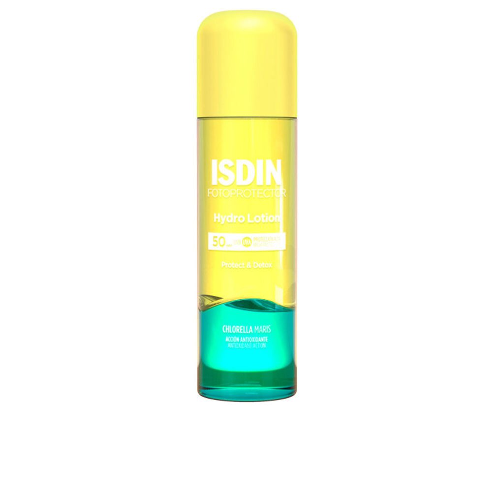 Isdin Sonnenschutzcreme Fotopotector Hydrolotion schützen entgiften Spf 50 200ml