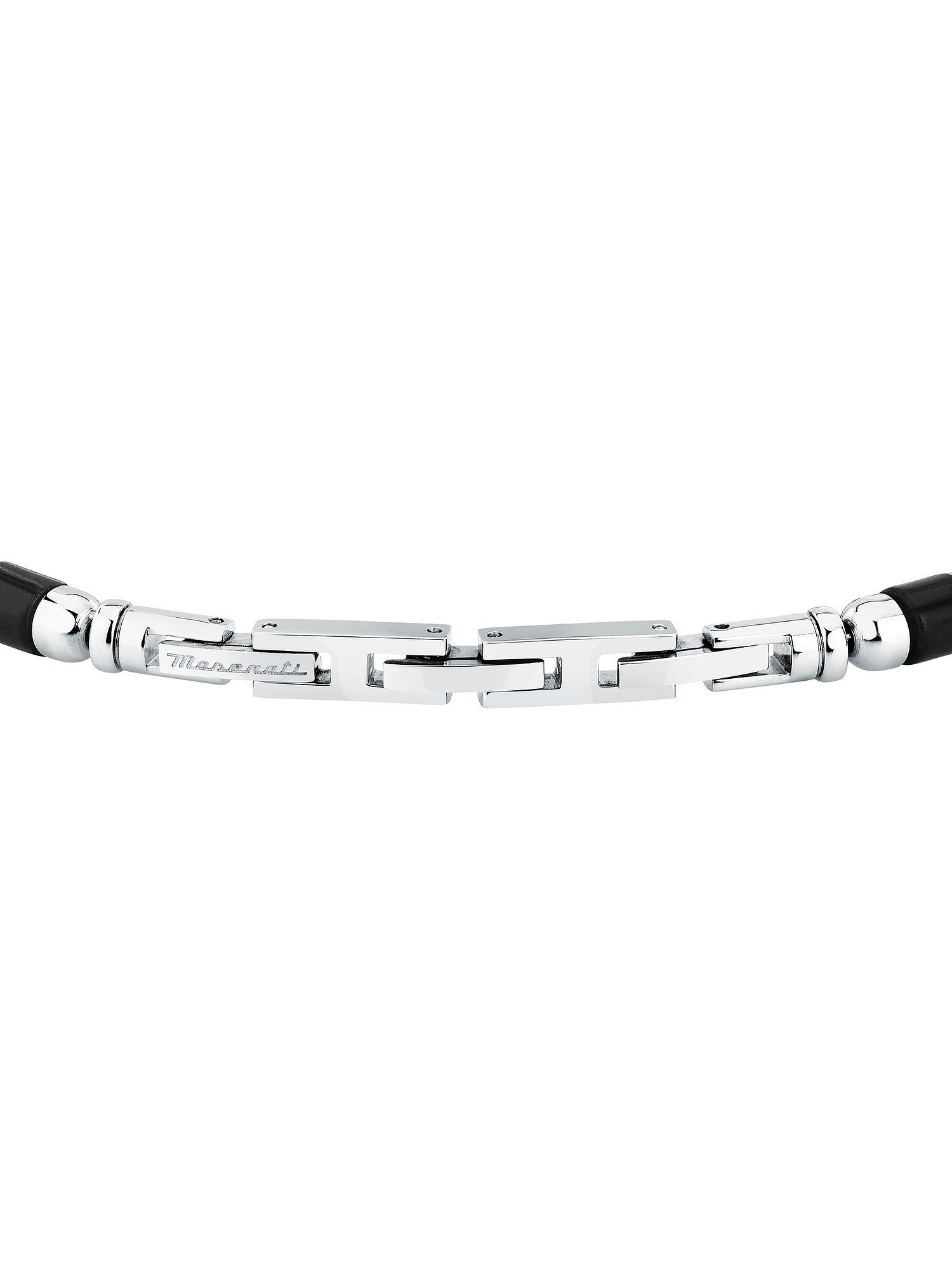 MASERATI Edelstahlarmband Maserati Herren-Armband Edelstahl Farbstein
