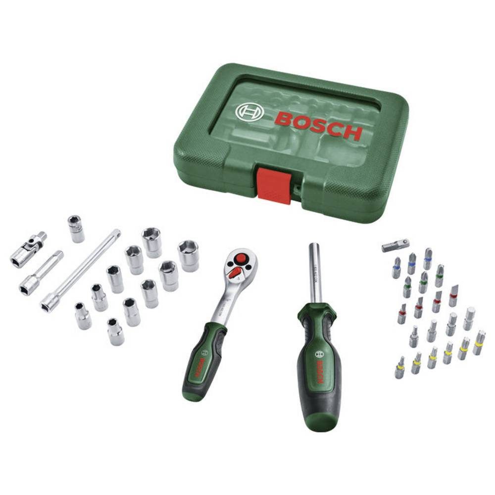 Bosch Home & Garden Steckschlüssel 1600A039J6 Ratschen-Set 1600A039J6