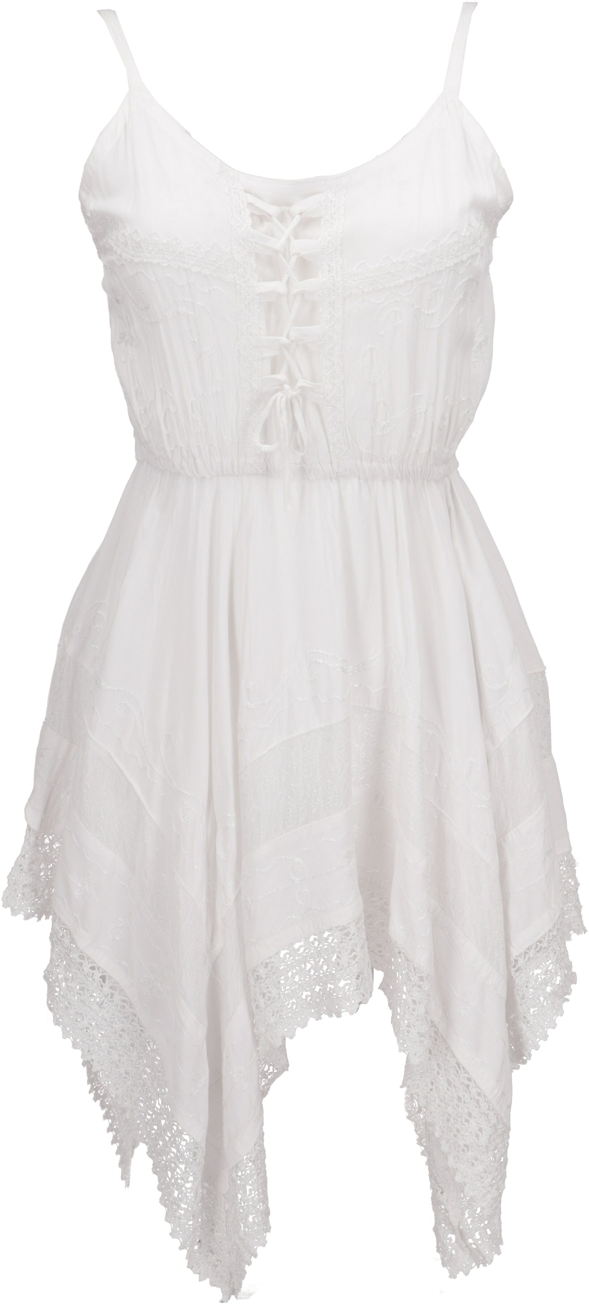 Guru-Shop Midikleid Besticktes indisches Minikleid Boho günstig online kaufen
