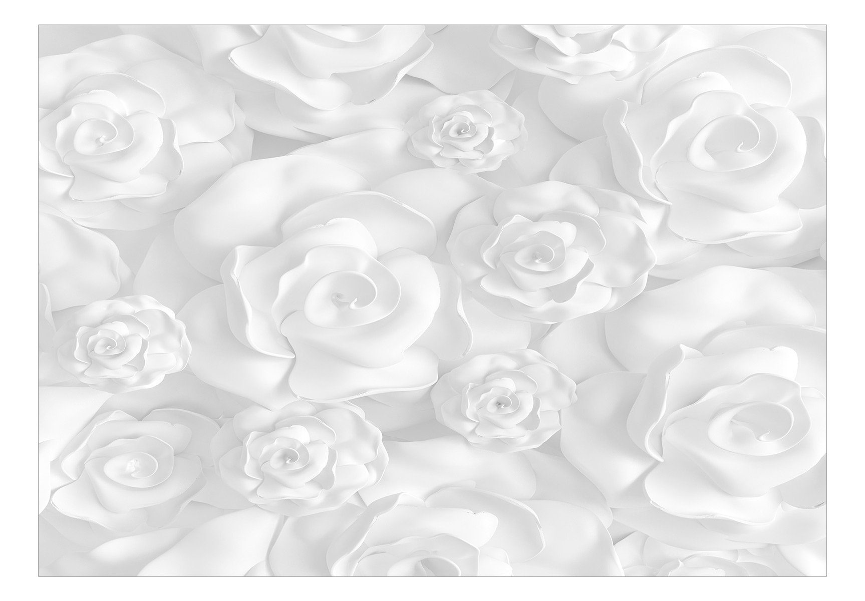 Flowers Vliestapete m, Design halb-matt, lichtbeständige 1x0.7 KUNSTLOFT Plaster Tapete